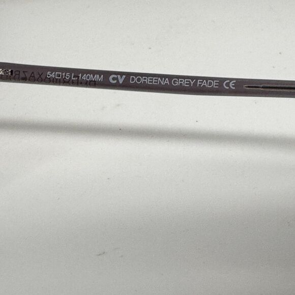 BCBGMAXAZRIA DOREENA Gray Horn Fade Eyeglasses Frame 54-15-135mm H16733 - Picture 6 of 7